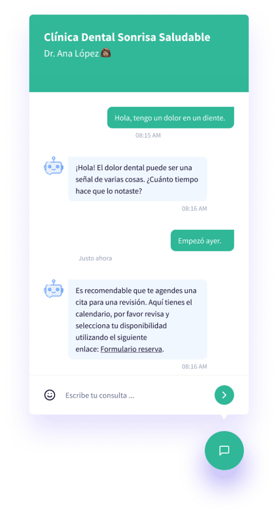 Chat Clinica Dental 1